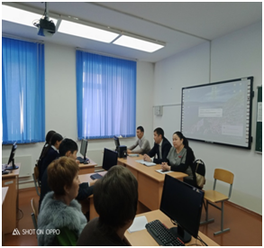 Діни экстремизмге қарсы дін мәселелерін зерттеу орталығының мамандарымен кездесу.